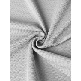 Men's Breathable V-Neck Baseball Jersey #23 Embroidered Polyester Sportswear - Loose Fit Knit Fabric for Streetwear, Team Sports, Beach & Outdoor Activities (Sizes S-3XL)