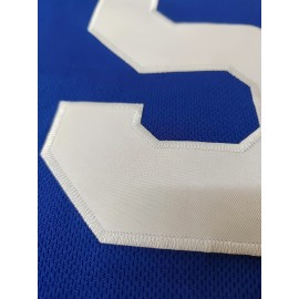 Men's#54 Blue Basketball Jersey, Embroidered Cozy Outdoor Sports Wear for Comfortable Performance, Suitable for Team Training And Competitions, SizS--XXXL