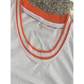 Men's #1 San Antonio Basketball Jersey - White Sleeveless Sports Shirt for Training, Competition & Team Activities, S-XXXL, Polyester, Loose Fit, Machine Washable, Casual Sportswear | Casual Style Jersey | Polyester Fabric