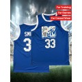 Men's #33 Basketball Jersey - V-Neck, Sleeveless Sports Shirt with 