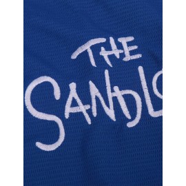 30# Youth and Children's Baseball Sweatshirt Button Shirt Men's Jersey Embroidered Retro Short Sleeve V-neck Casual Sportswear Loose Game and Party